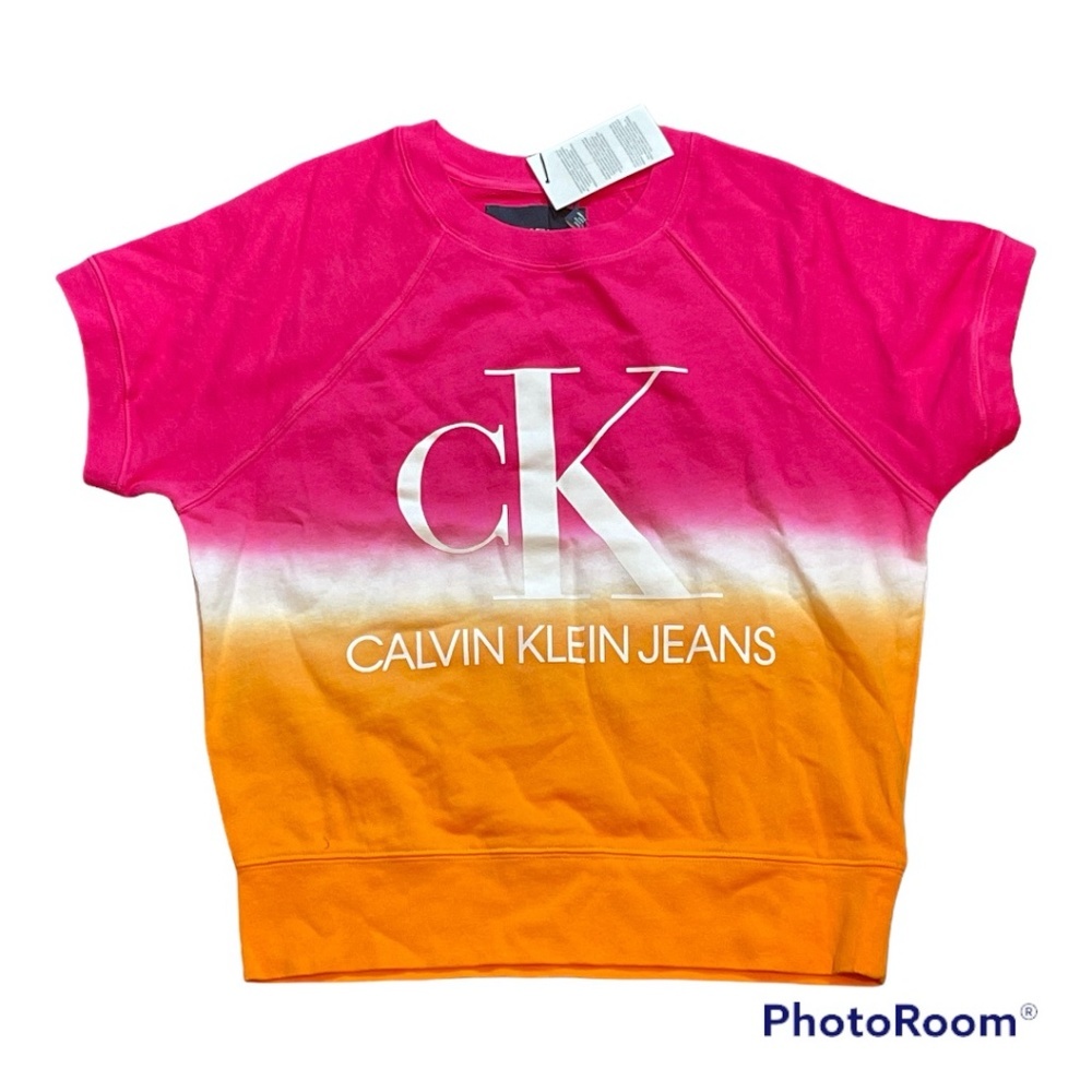 Women's Calvin Klein Jeans Short Sleeve SweatShirt
